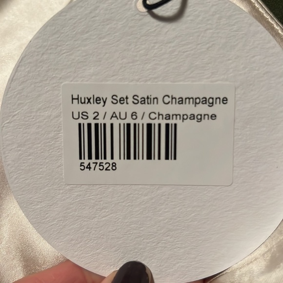 Huxley Set Satin Champagne - Picture 5 of 5